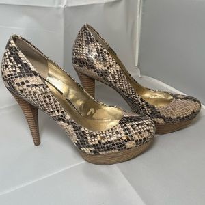 Guess Snakeskin Heels